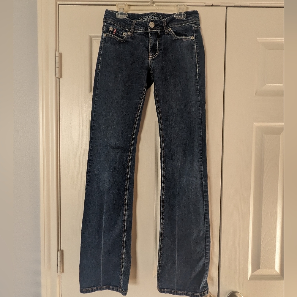 U.S. Polo Association Cassidy Bootcut jeans in size 3/4 long